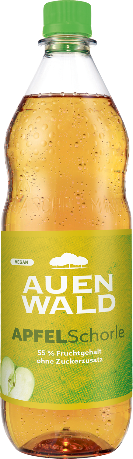 Auenwald Apfelschorle  1&nbsp;l&nbsp;PET-Flasche